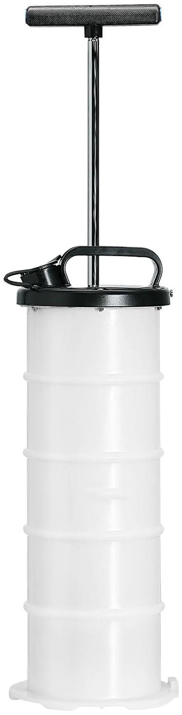 Alt view image 6 of 7 - Fluid Extractor, 1.74 Gallons (6.5 Liters), Manual Hand-Operated Oil Changer Vacuum Fluid Extractor with Dipstick and Hose, Oil Extractor Change Pump for Automotive Fluids Vacuum Evacuation