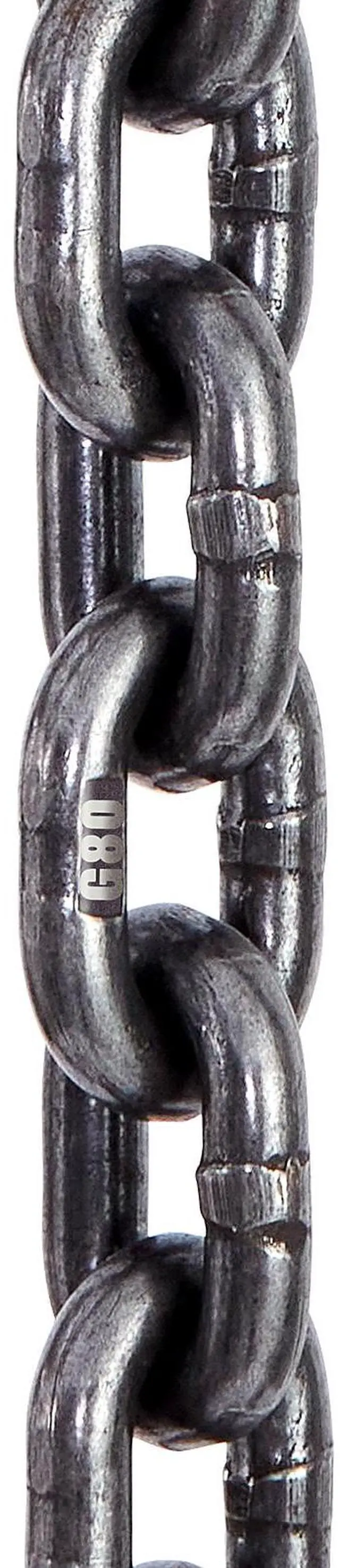 Alt view image 4 of 7 - Chain Sling, 11000 lbs Weight Capacity, 5/16'' x 5' G80 Lifting Chain with Grab Hooks, DOT Certified, Blackening Coating Manganese Steel & Adjustable Length, for Dock Factory Construction Site