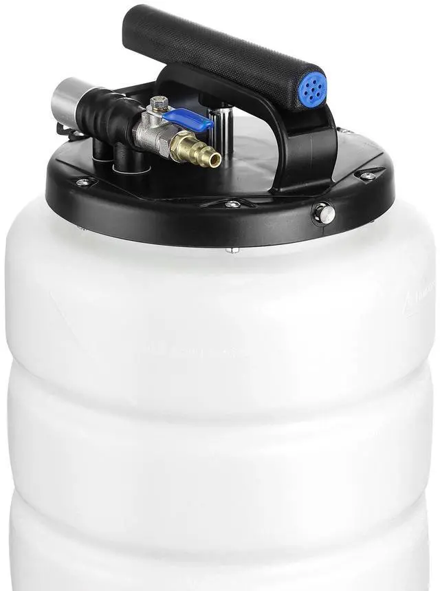 Alt view image 2 of 7 - Fluid Extractor, 4 Gallons (15 Liters), Pneumatic/Manual Oil Changer Vacuum Fluid Extractor with Dipstick and Suction Hose, Oil Extractor Change Pump for Automotive Fluids Vacuum Evacuation