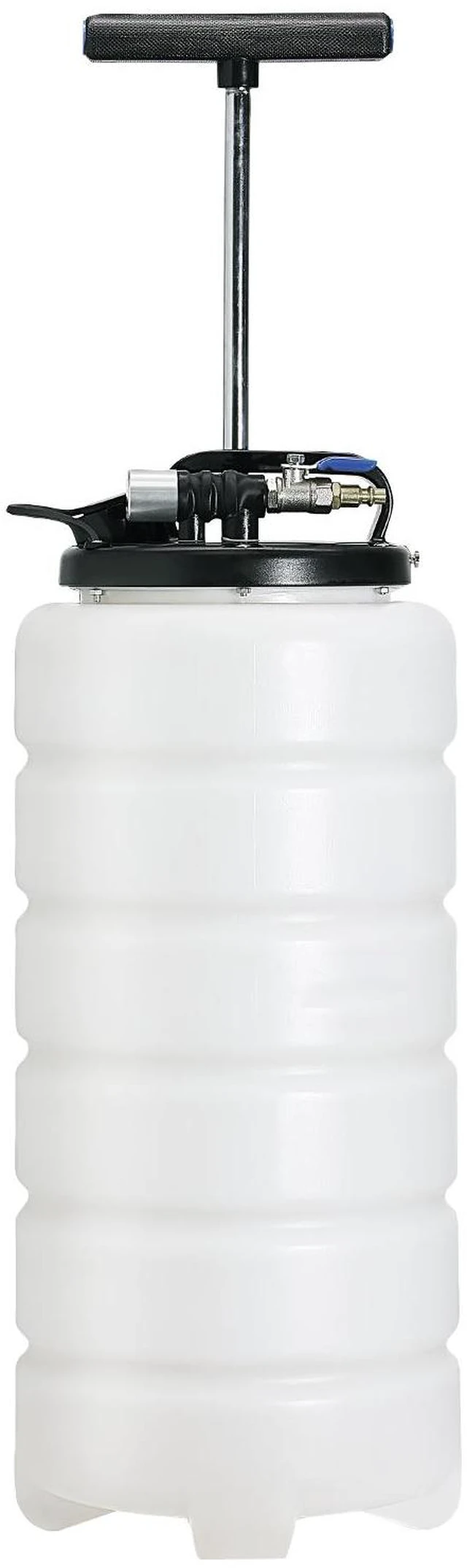 Alt view image 3 of 7 - Fluid Extractor, 4 Gallons (15 Liters), Pneumatic/Manual Oil Changer Vacuum Fluid Extractor with Dipstick and Suction Hose, Oil Extractor Change Pump for Automotive Fluids Vacuum Evacuation
