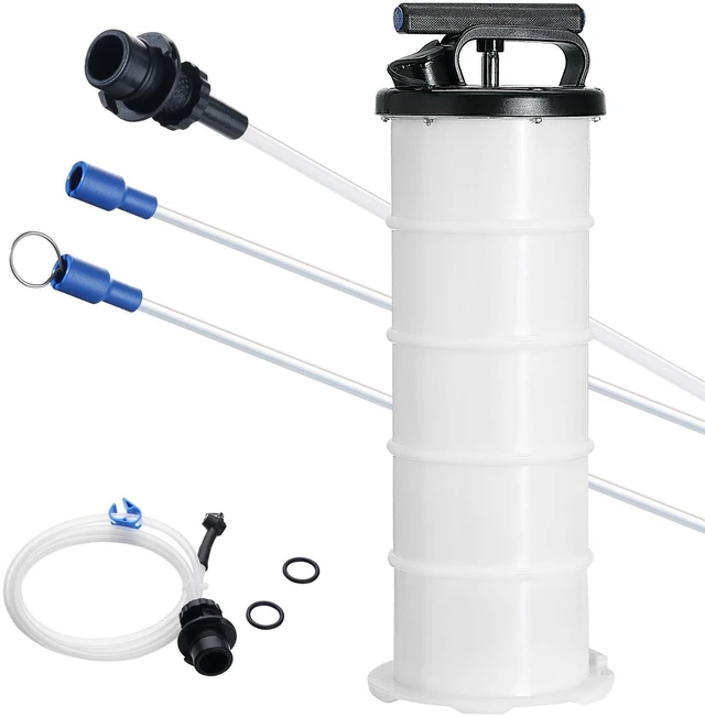 Main image of Fluid Extractor, 1.74 Gallons (6.5 Liters), Manual Hand-Operated Oil Changer Vacuum Fluid Extractor with Dipstick and Hose, Oil Extractor Change Pump for Automotive Fluids Vacuum Evacuation