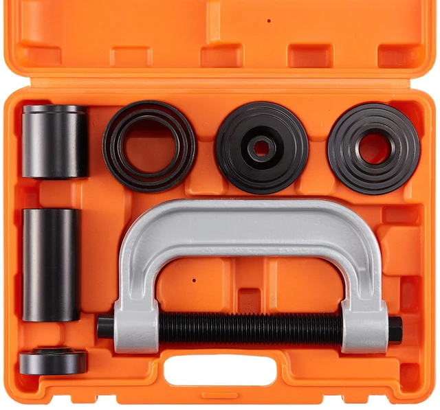 Alt view image 2 of 6 - Ball Joint Press Kit C-press Ball Joint Tools 10 pcs Automotive Repair Kit