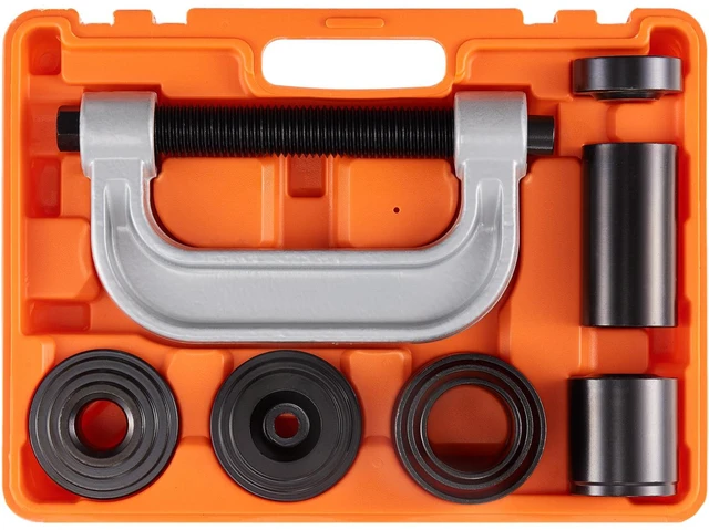 Alt view image 6 of 6 - Ball Joint Press Kit C-press Ball Joint Tools 10 pcs Automotive Repair Kit