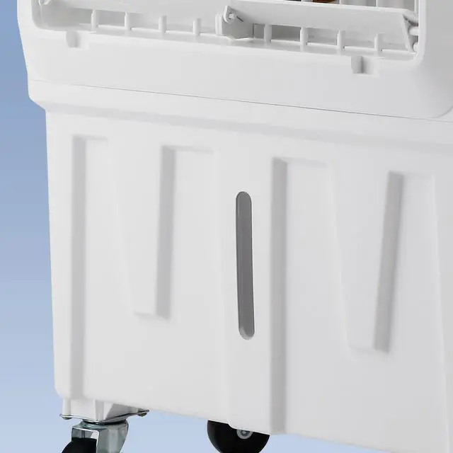 Alt view image 4 of 7 - Evaporative Air Cooler, 2100 CFM, 135° Oscillating Swamp Cooler with Adjustable 3 Speeds and 12 H Timer, 7 Gal Portable Air Cooler for 750 Sq.ft, Indoor/Outdoor Use