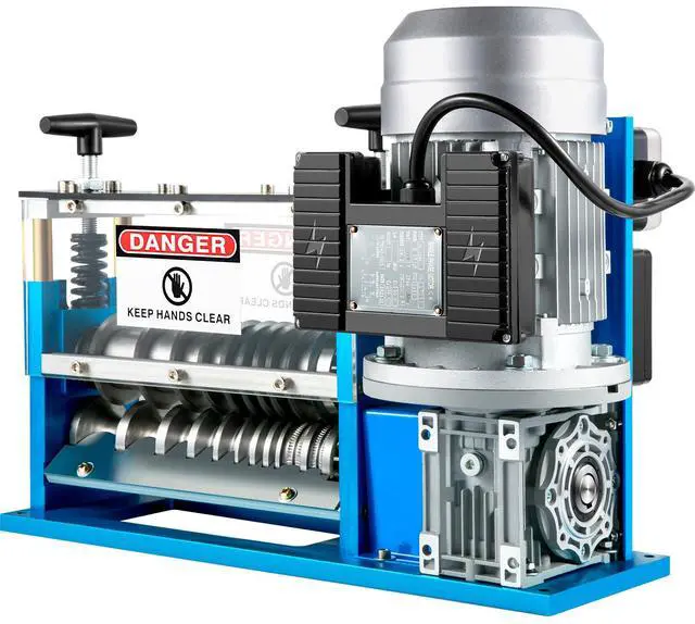 Alt view image 7 of 7 - Cable Wire Stripping Machine 0.06 inch -1.5 inch,Portable Powered Wire Stripper Machine 11 Channels 10 Blades,Automatic Wire Stripping Tool 75ft/minute,for Recycling Copper Wire