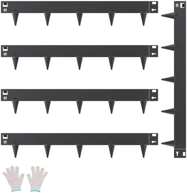 Main image of Steel Landscape Edging 5 Packs 39 x 3in Rust-Resistant Garden Edging Border
