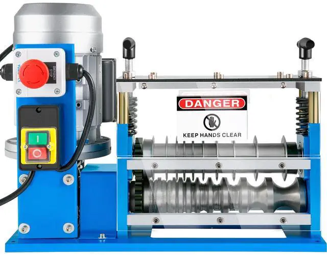Alt view image 6 of 7 - Cable Wire Stripping Machine 0.06 inch -1.5 inch,Portable Powered Wire Stripper Machine 11 Channels 10 Blades,Automatic Wire Stripping Tool 75ft/minute,for Recycling Copper Wire