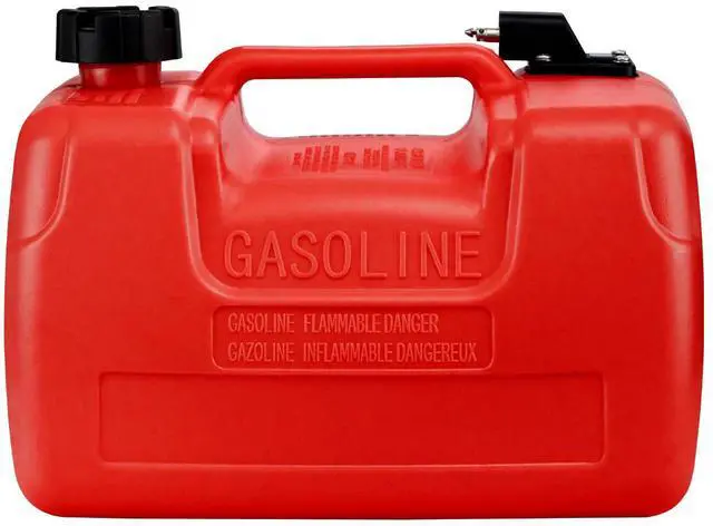 Main image of Marine Fuel Tank, 3.17 Gallon/12L, Portable Boat Fuel Gas Tank for Outboard Engine Boats, Plastic Outboard Marine Boat Fuel Tank with Hose, Easy to Carry for Yacht, Fishing Boat, Deck Boat, Red