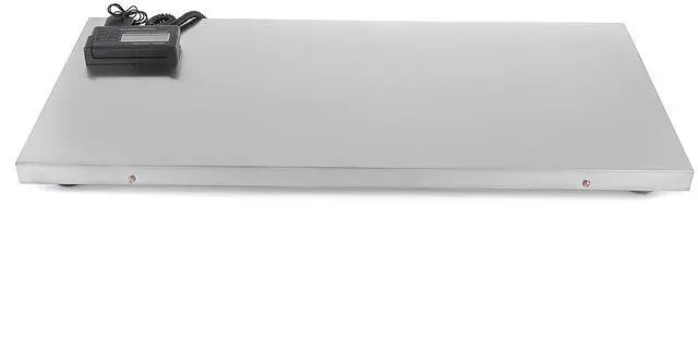Alt view image 7 of 7 - 880Lbs x 0.2Lbs Livestock Scale Shipping Scales Large Platform 40.6x20.9Inch Stainless Steel Vet Scale Industrial Floor Scale Large Animal Dog Pig Scale Goat Weight Scale Pet Digital Scale