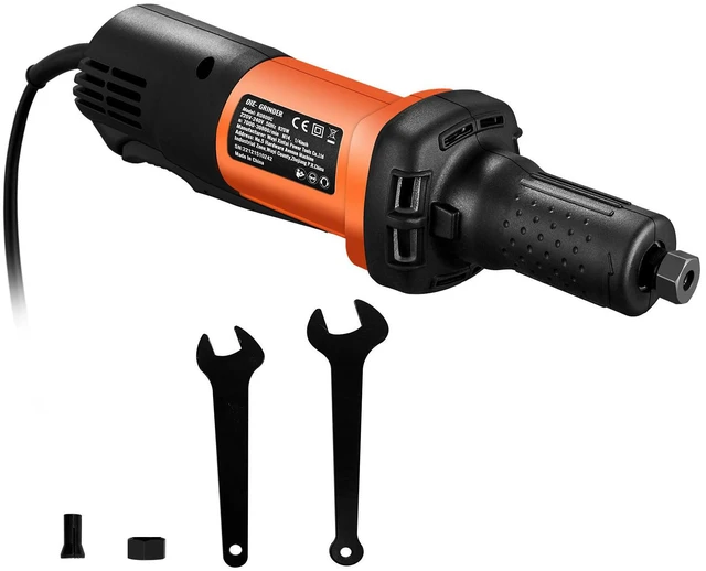 Alt view image 4 of 7 - Die Grinder, 1/4" Collet Variable Speed (10000-28000RPM), Heavy Duty Electric, Ergonomic Grip for Rust Removal, Grinding, Cutting, Polishing, Welding Repair, Deburring, with 1/4" & 1/8" Collets