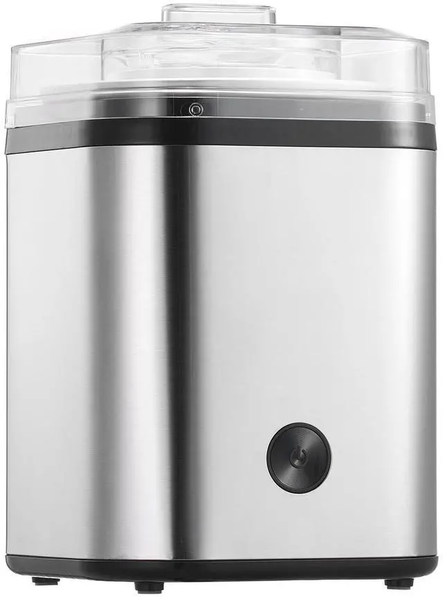 Main image of Ice Cream Maker, 2.11 Qt. Large Capacity, Electric Automatic Ice-Cream Machine, with Easy Operation & Cleaning, Stainless Steel Shell, for Homemade Frozen Yogurt, Fruit Sorbet, Gelato, Silver