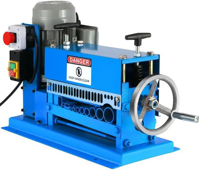 Main image of Wire Stripping Machine DA 0.06 inch -1.5 inch,Wire Stripper Machine 11 Channels 10 Blades, Automatic Wire Stripping Tool with Manual Hand Cranked Industrial for Recycling Copper Wire