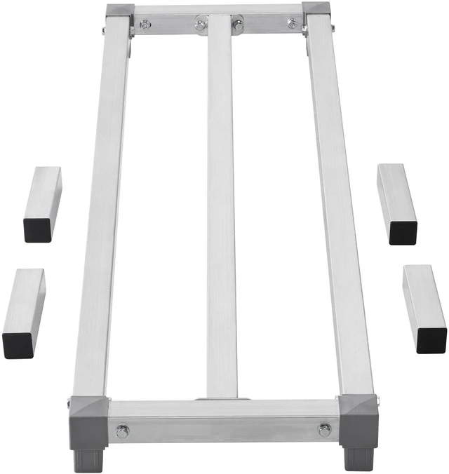 Alt view image 3 of 7 - Newly UpgradedAluminum Dunnage Rack Stationary Dunnage Rack 48 x 14 x 8 Storage Rack