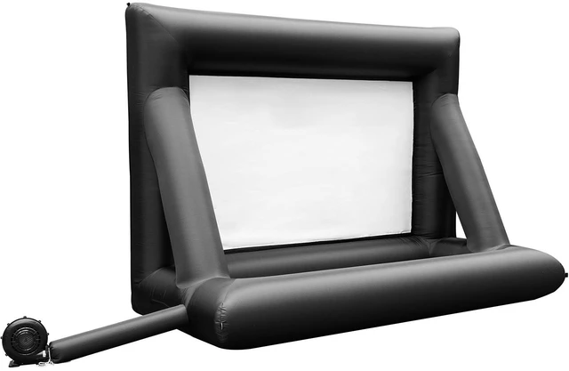 Main image of Inflatable Movie Screen 24FT Inflatable Projector Screen for outside with 360W Air Blower Inflatable Screen Oxford Fabric Material Blow Up Screen for Outdoor Movie Supports Front/Rear Projection