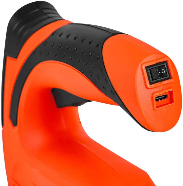 Alt view image 3 of 7 - Cordless Brad Nailer, 2-in-1 Nail Gun Staple Gun, 18 Gauge 5/8 inch, Battery Powered, with 1000 Pcs Staples and 1000 Pcs Nails, Non-Slip Rubber Grip, for Woodworking, Carpentry and DIY Projects