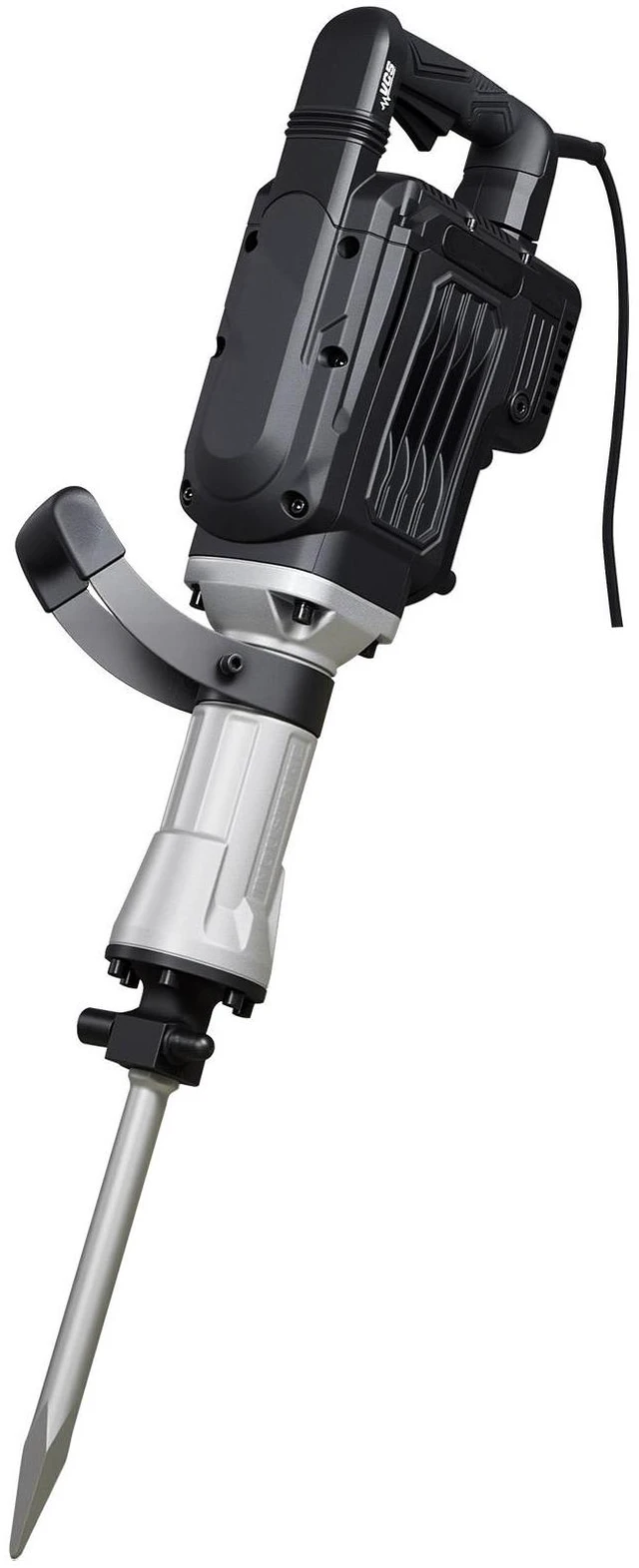 Alt view image 5 of 7 - Demolition Jack Hammer, 3000 W Powerful Electric Jackhammer, 1700 BPM Concrete Breaker with a Point Chisel, Carrying Case, Gloves, Goggles, for Concrete, Wall, Brick, Tile and Foundation