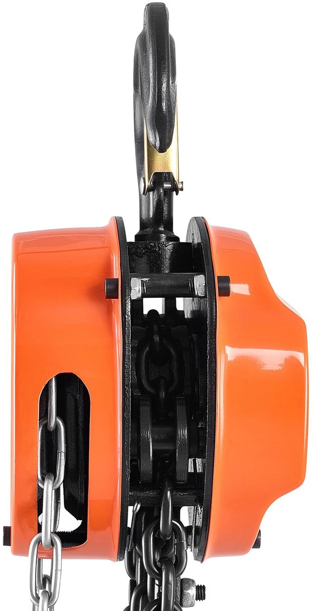Alt view image 5 of 7 - Hand Chain Hoist 6600 lbs Capacity 10 ft Manual Chain Block with G80 Chain