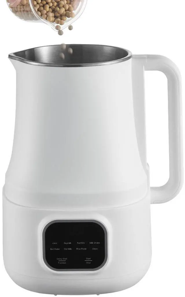 Main image of 8-in-1 Nut Milk Maker, 34 oz Soy Milk Maker with 200W Blending, for Homemade Oat, Nut, Soy, Juice, Milkshake, Rice Cereal, Plant-Based Beverages with Self-Cleaning, Boil Water, 12-Hour Delay