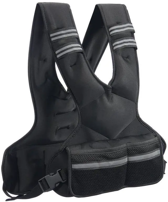 Alt view image 6 of 7 - 11-20lb Adjustable Weighted Vest for Men Women Strength Training Running