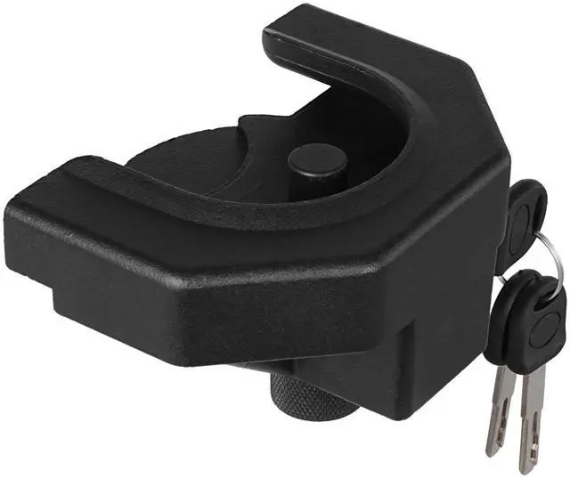 Alt view image 6 of 7 - Trailer Hitch Lock Kit, Compatible with 2-5/16 in Couplers, Heavy-Duty Anti-Theft Trailer Ball Lock with 3 Keys & Padlock, Prying-Resistant & Impact-Resistant, Fits for RVs, Boats, Trailers