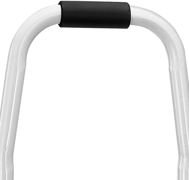 Alt view image 6 of 7 - Step Stool 1-Step 330lbs Capacity, 3 Adjustable Height with Handle Steel Step Ladder, Portable Toddler Step Stools for Adults, Non-Slip Sturdy Step Ladders for Office, RVs, Pets