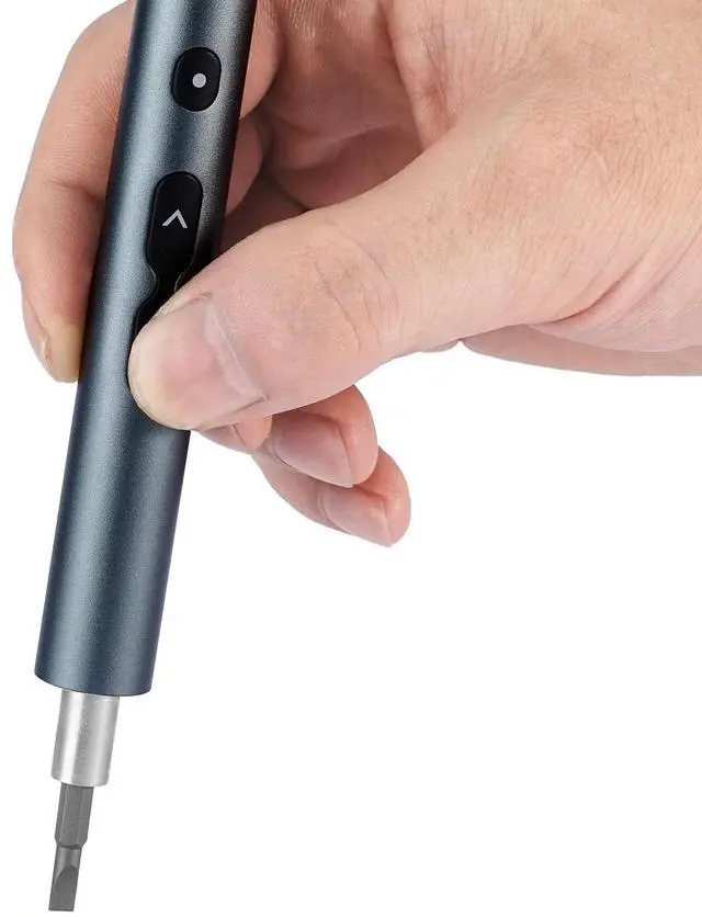 Alt view image 5 of 7 - Electric Precision Screwdriver Set, 48 Magnetic Bits, Mini Electric Screwdriver with Magnetic Storage Box, S2 Steel Bits, LED Light, Type-C Charging, for Phone, Laptop, and Electronics Repair