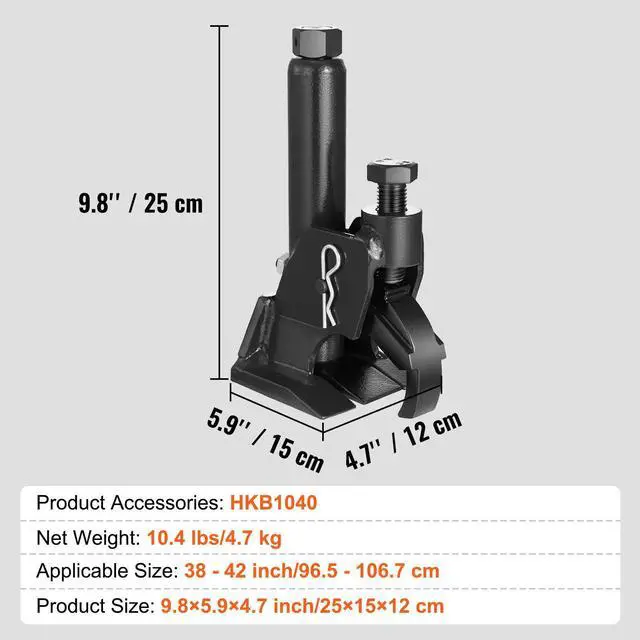 Alt view image 2 of 7 - Manual Tire Bead Breaker, 38"-42" Tires Changer Tool, Heavy-duty Bead Breaking, Easy-Operated Tire Repair Tool for ATVs/UTVs, Tractors, Trucks, Cars, Heavy Duty Tires