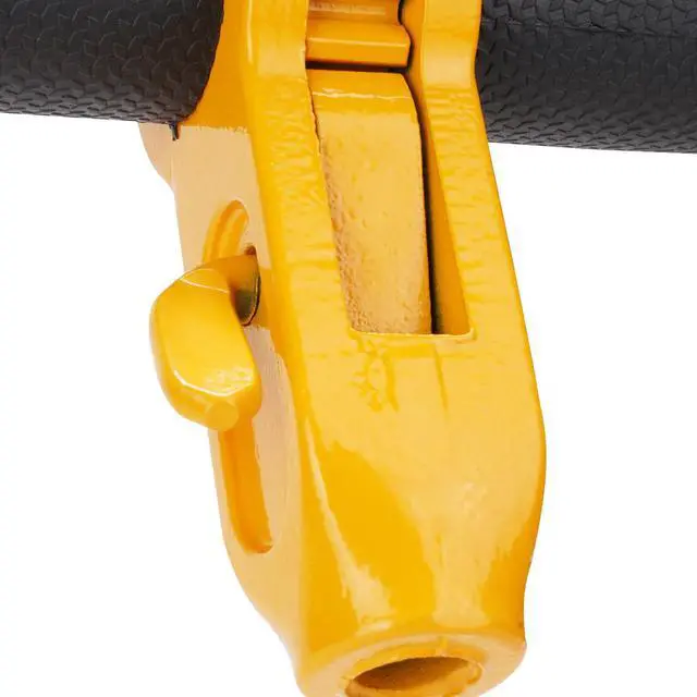 Alt view image 5 of 7 - Ratchet Chain Binder 2PCS, 3/8"-1/2" Heavy Duty Load Binders, with G80 Chains 12000 lbs Secure Load Limit, Labor-saving Anti-skid Handle, Tie Down Hauling Chain Binders for Flatbed Truck Trailer
