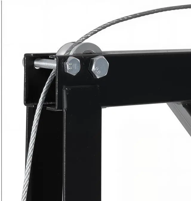 Alt view image 7 of 7 - Truck Hitch Game Hoist, 400 lbs Load Capacity, Hunting Deer Hoist with 2-inch Receiver, 360-Degree Swivel Shaft & Adjustable Height, Includes Gambrel Winch for Skinning & Cleaning Game