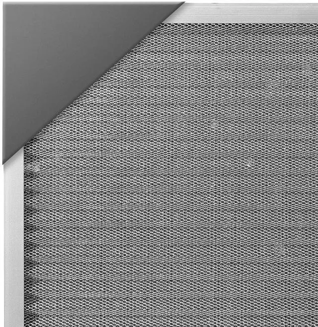 Alt view image 2 of 7 - 16x20x1 Aluminum Electrostatic Air Filter MERV 8 Actual 15.5x19.75x0.82