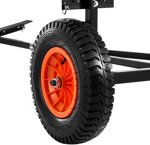 Alt view image 3 of 7 - 420lbs Boat Trailer Dolly Mover Adjustable Length with 15.7 in Pneumatic Tires