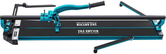 Alt view image 7 of 7 - Tile Cutter, 48 Inch Manual Tile Cutter, Tile Cutter Tools w/ Single Rail & Double Brackets, 3/5 in Cap w/Precise Laser Guide, Snap Tile Cutter for Precision Cutting Porcelain Tiles Industry