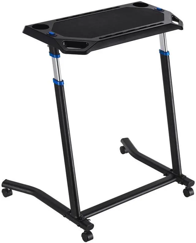 Main image of Mobile Cycling Desk Foldable Bike Trainer Fitness Desk with Lockable Wheel