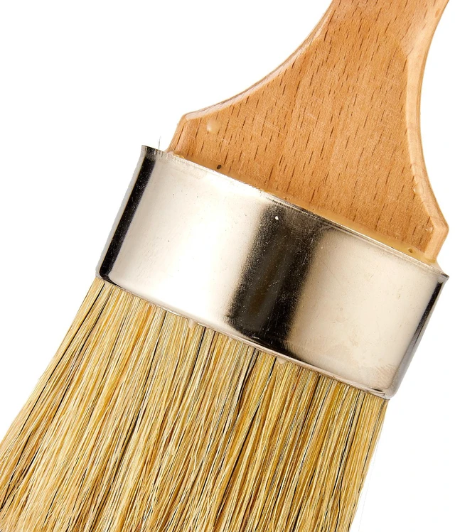 Alt view image 7 of 7 - Chalk Wax Paint Brush 4 Piece Furniture Paint Brushes for Painting & Waxing