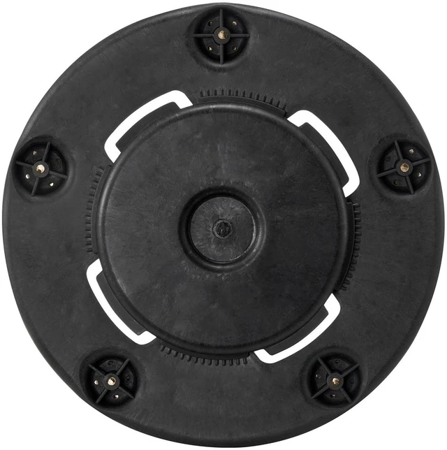 Alt view image 7 of 7 - Round Trash Can Dolly Fit 20, 32, 44, 55 Gal Garbage Container 500lbs Heavy Duty