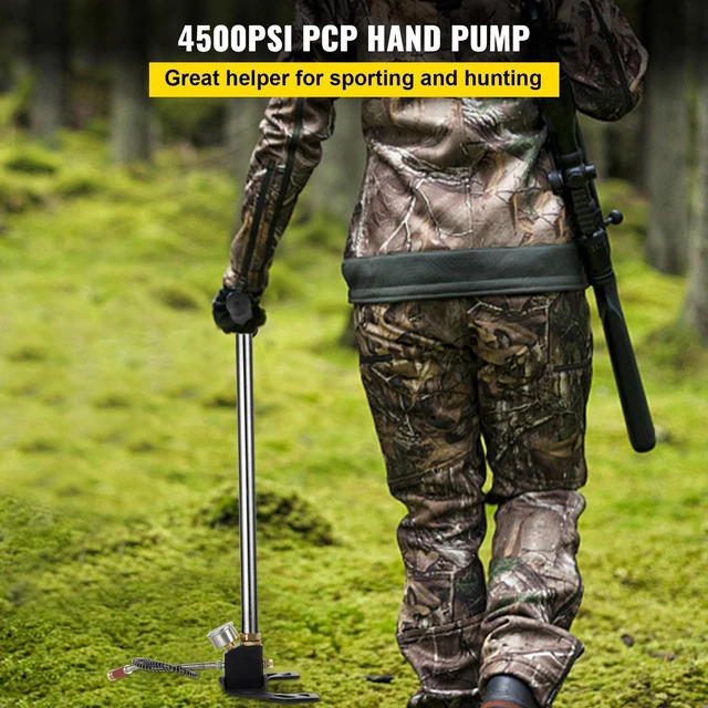 Alt view image 5 of 7 - Airgun PCP Pump 4500PSI High Pressure Hand Pump 3 Stage Pump Chamber PCP Air Pump
