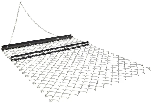 Main image of Drag Harrow 4 x 5 ft Chain Harrow Lawn Rake ATV UTV Tractor Attachments