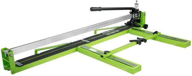 Alt view image 6 of 7 - Tile Cutter 47 Inch, Manual Tile Cutter All-Steel Frame,Tile Cutting Machine w/Laser Guide and Bonus Spare Cutter,Tile Cutter Hand Tool for Precision Cutting Porcelain Ceramic Floor Tiles