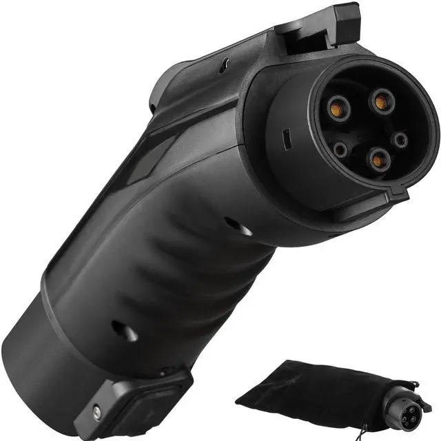 Alt view image 7 of 7 - Tesla to J1772 Charging Adapter, Max 48 Amp 240V, J1772 EVs Charger Adapter, with IP65 Storage Bag Anti-Drop Lock, for Tesla High Powered Wall Connector, Destination Charger and Mobile Connector