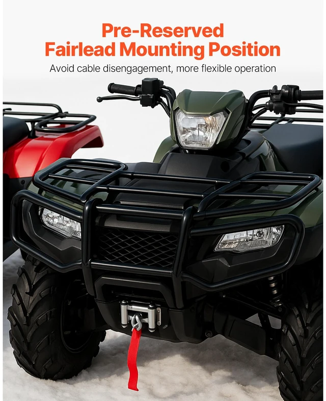 Alt view image 7 of 7 - Winch Mount for Honda Foreman and Rancher Rubicon Models (2014-2021)