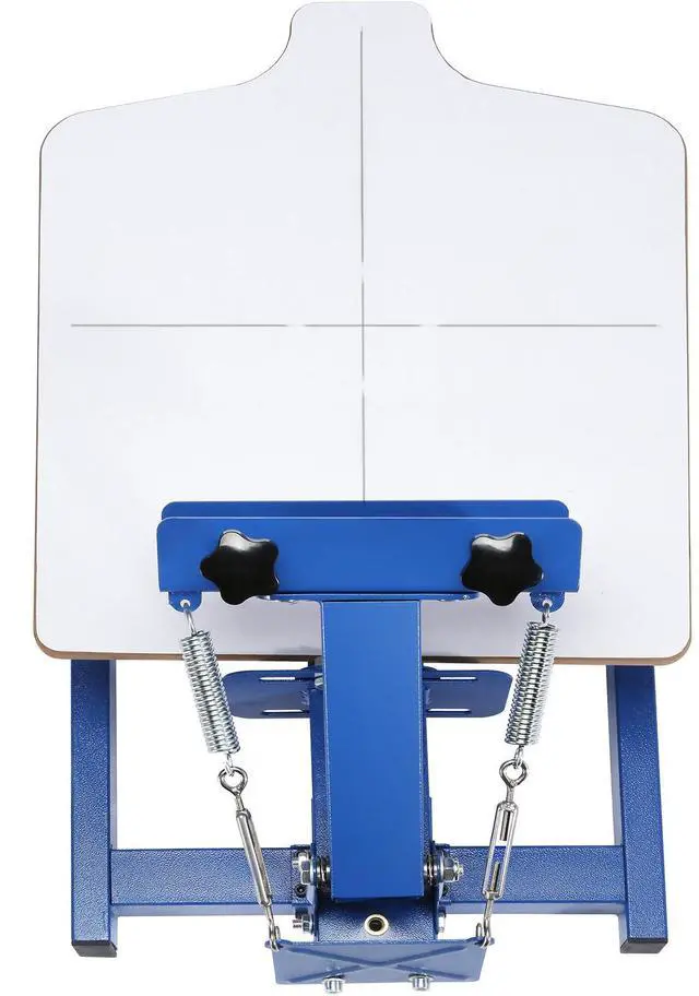 Alt view image 7 of 7 - Screen Printing Machine, 1 Color 1 Station Silk Screen Printing Press, 21.2x17.7in Screen Printing Press, Double-layer Positioning Pallet, Adjustable Tension for T-shirt DIY Printing