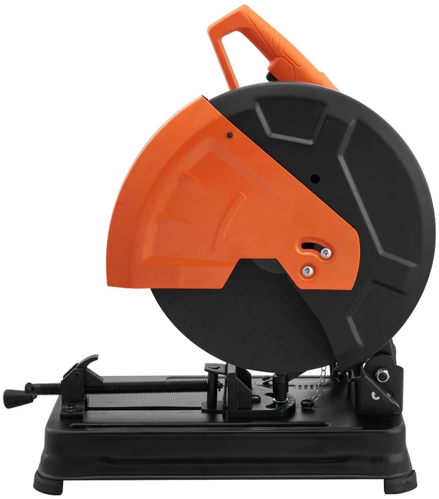 Alt view image 5 of 7 - Abrasive Chop Saw, 14"/355mm Blade Diameter Cut Off Saw, 2300W 3600RPM Steel Cutting Machine, 0-45° Adjustable Angle Miter Saw for Cutting Metal Cutting Chop Saw for Steel/Rebar/Iron/Aluminum