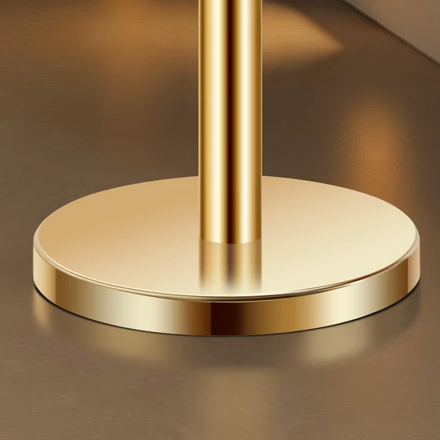 Alt view image 3 of 7 - Stanchions and Velvet Ropes 8Pcs, Hollow Base with Stainless Steel Post, 6 Red Velvet Ropes and Posts, Crowd Control Barriers Gold Stanchions, Red Carpet Runner Poles for Party Supplies