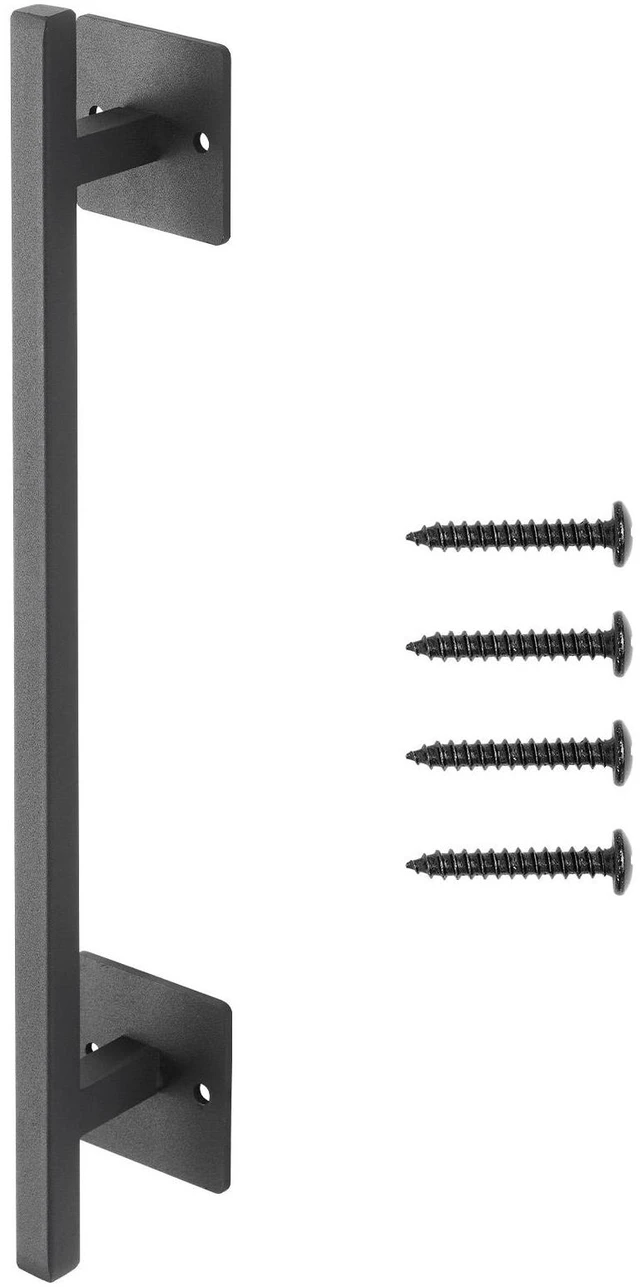 Main image of Barn Door Handle 12.6 in Rustic Heavy Duty Carbon Steel Garden Gate Pull Handle