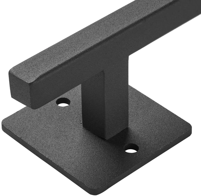 Alt view image 3 of 7 - Barn Door Handle 12.6 in Rustic Heavy Duty Carbon Steel Garden Gate Pull Handle