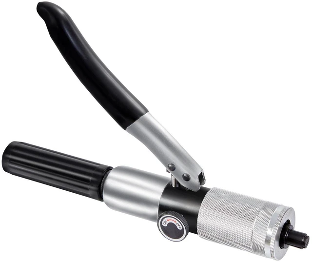 Alt view image 2 of 7 - Hydraulic Tube Expander, 3/8" to 1-1/8" OD, HAVC Hydraulic Swaging Tool with 7 Pipe Expander Heads, Deburring Tool, Pipe Cutter for Copper Aluminum Brass Soft Steel Pipes