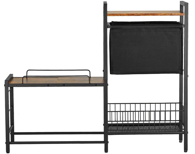 Alt view image 7 of 7 - Pet Feeding Station with Storage Dog Food & Toy Organizer Raised Dog Bowls