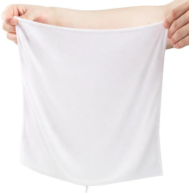 Alt view image 6 of 7 - 50 Pack White Microfiber Cleaning Cloth, 12 x 12 in Premium Microfiber Towels, Lint-Free and Scratch-Free, Absorbent Cleaning Rags for Car, Household, Kitchen, Window, SPA, Hotel & Bathroom