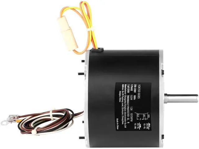 Alt view image 5 of 7 - Condenser Fan Motor K55HXJKL-2918, 51-23055-11, 1/5 HP 208-230V, 1075RPM, OEM Standard Upgraded Replacement Condenser Motor Reversible Rotating, Explosion-proof CBB65 5F/370V Capacitor