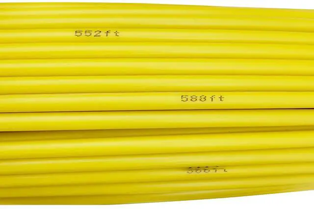 Alt view image 3 of 7 - Fish Tape Fiberglass, 425 ft, 1/4 inch, Duct Rodder Fishtape Wire Puller, Cable Running Rod with Steel Reel Stand, 3 Pulling Heads, Fishing Tools for Walls and Electrical Conduit, Non-Conductive